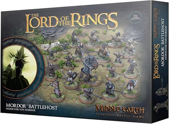 Games Workshop - Middle Earth Strategy Battle Game: The Lord of The Rings - Mordor Battlehost