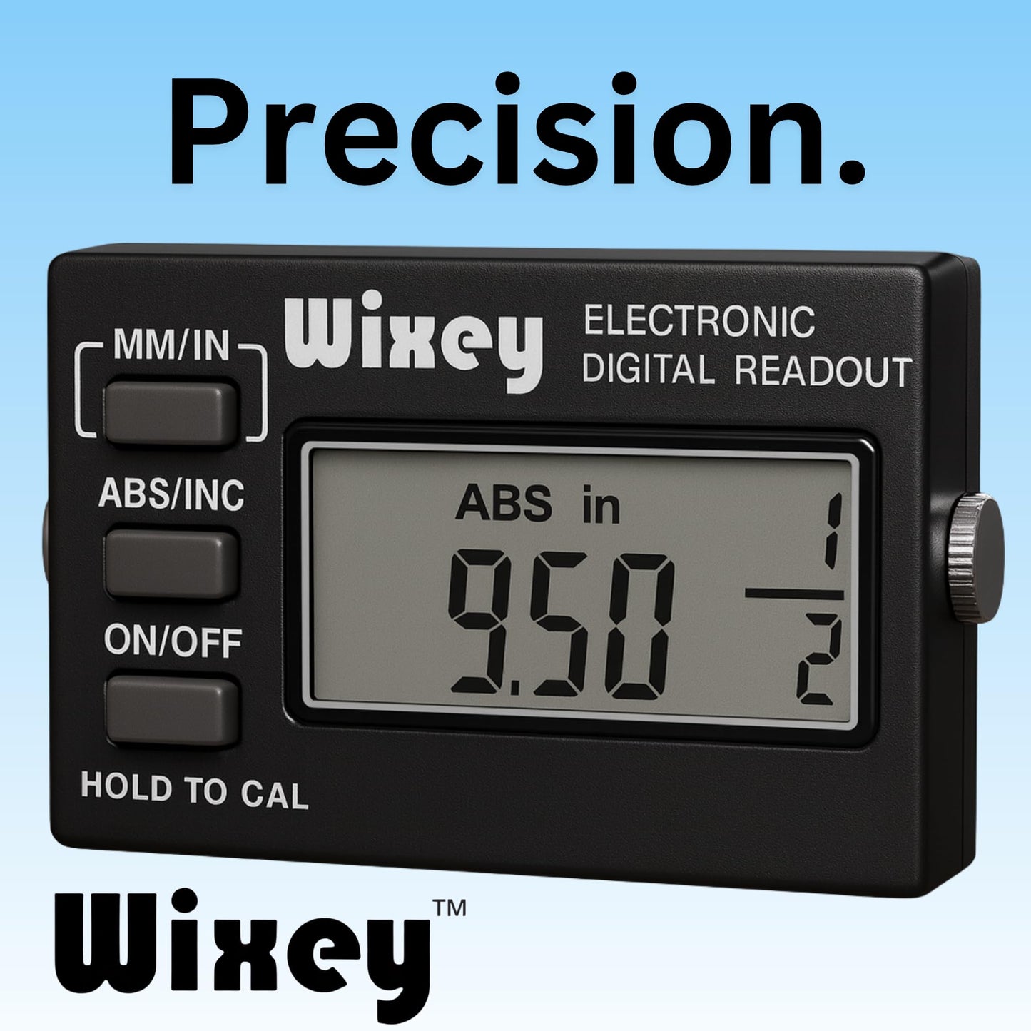 Wixey Saw Fence Digital Readout – Easy-to-Read Accurate Table Saw Fence Upgrade - Durable Digital Dial Indicator - Perfect Precision Measuring Tools for Woodworking Projects