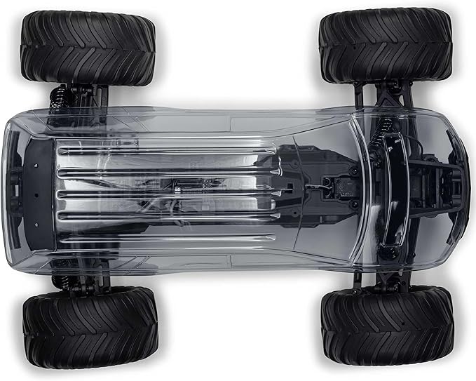 ARRMA 1/10 Gorgon 2WD RTA Kit Brushed Monster Truck (Battery & Charger Included) Clear ARA3230SKT2