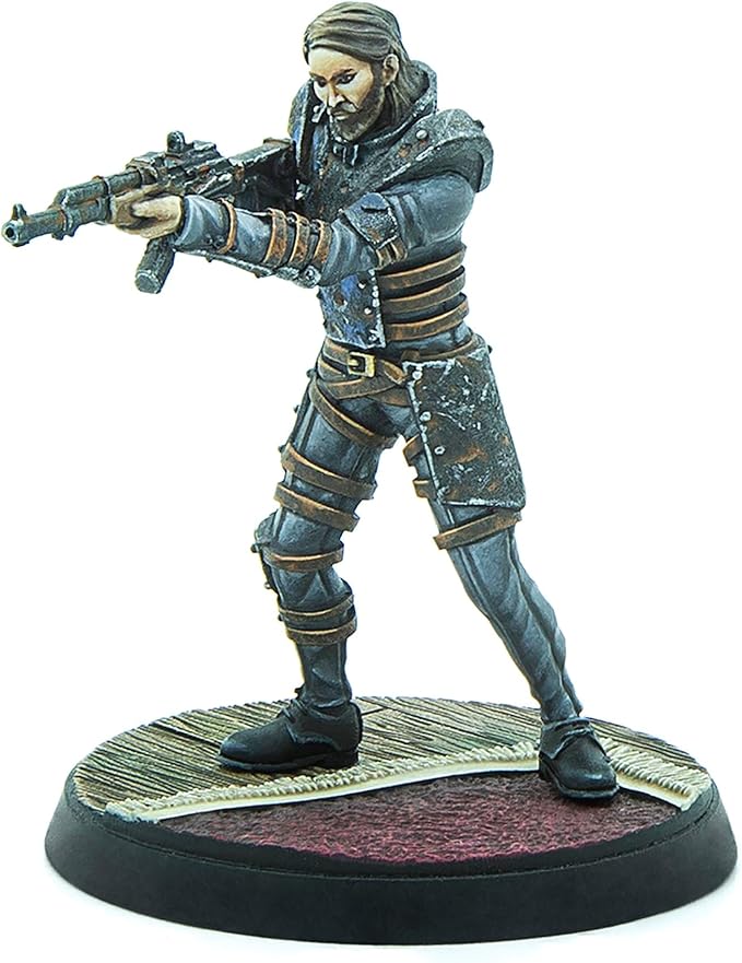 Modiphius Entertainment: Fallout: Wasteland Warfare Raiders - Operators Bosses - 3 Figures Nuka World Wave 32mm Multi-Part Resin Unpainted Mniatures