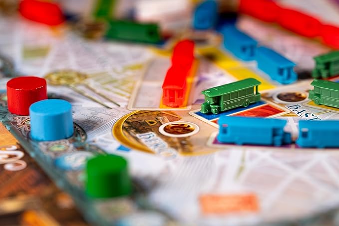 Asmodee Ticket to Ride Paris Board Game - Train Route-Building Strategy Game with Detailed Parisian Buses Fun Family Game for Kids & Adults Ages 8+ 2-4 Players 10-15 Min Playtime