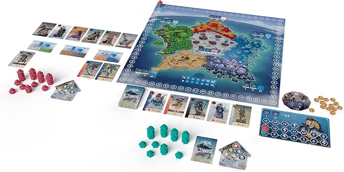 Ethnos Board Game (2nd Edition) - Command Powerful Clans! Area Control Strategy Game for Kids & Adults Includes Solo Mode Ages 14+ 1-6 Players 45 Minute Playtime Made by CMON