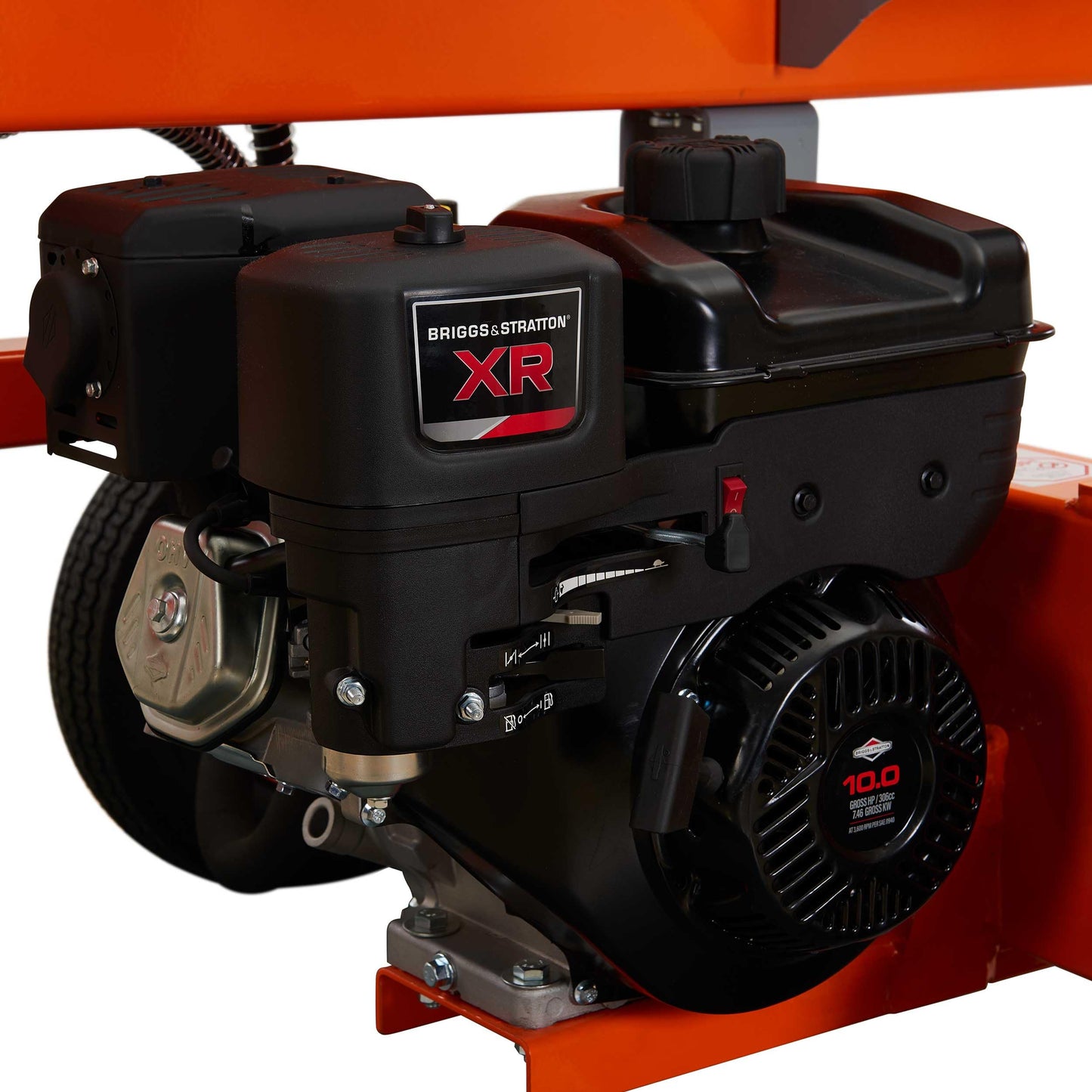 Yardmax Gas Log Splitter 40 Ton 2-Way Full Beam Briggs & Stratton Engine XR1450