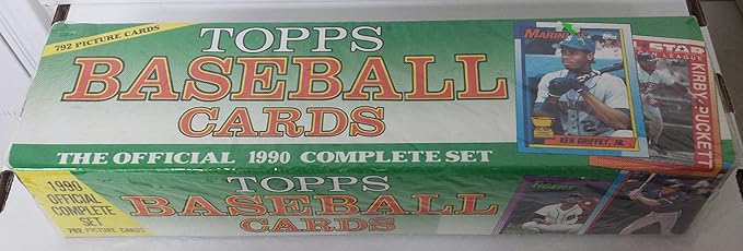 Topps Baseball Cards - The Official 1990 Complete Set