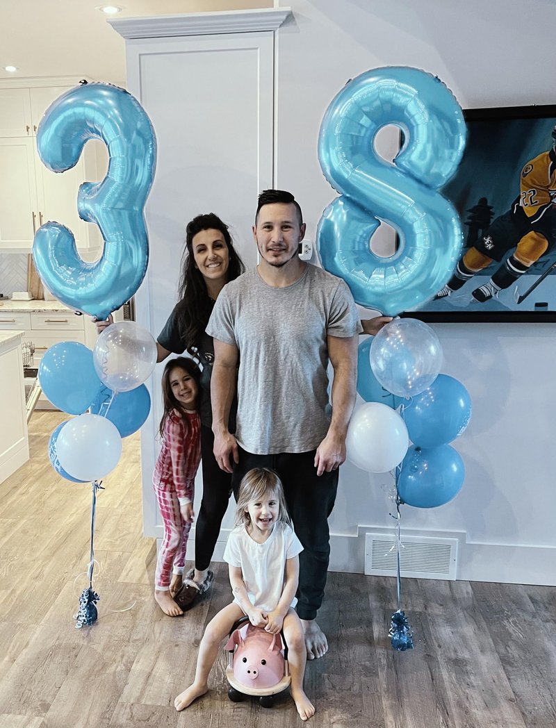 Pearlescent Blue 3 Balloon, Number Balloons 40 Inch, 3rd Birthday Decorations for Kids Girls Boys, Men Women Party Supplies for Party Decorations, Number 3 Balloon