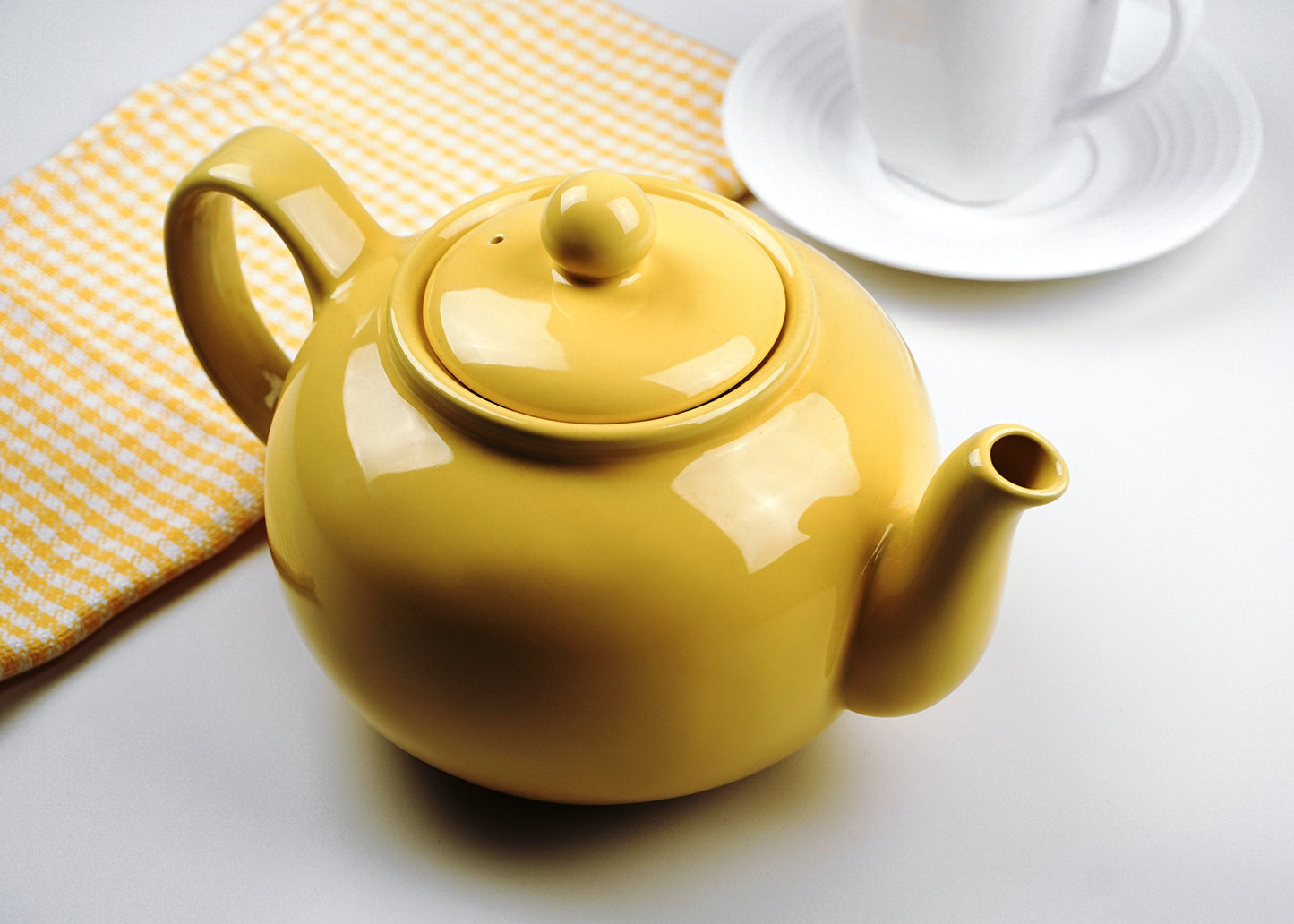 RSVP International Loose Leaf Tea Strainer, 18/8 Stainless Steel, Dishwasher Safe, 3.75" Diameter