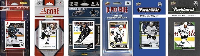C&I Collectables NHL San Jose Sharks SHARKS617TS Men's Sports Related Trading Cards Brown One Size