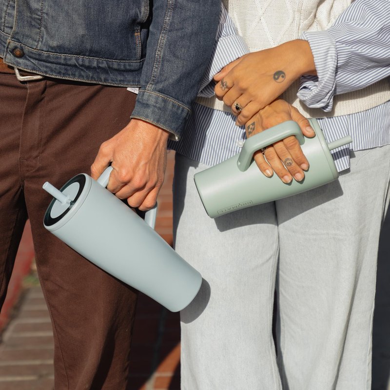 BrüMate Era 40 oz Tumbler with Handle & Straw | 100% Leakproof Insulated Water Bottle Tumbler with Lid & Flexible SoftSip Straw | Made of Stainless Steel | Cup Holder Friendly | 40oz (Prickly Pear)