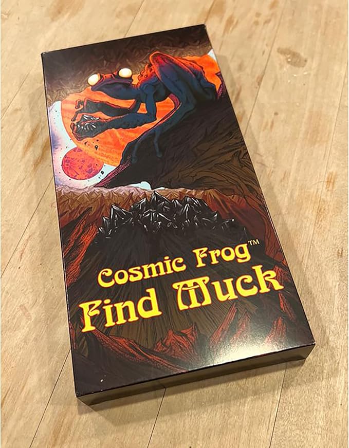 Devious Weasel Games Cosmic Frog: Find Muck Expansion - Devious Weasel Games Adds Mental Combat Lands & Chip System Ages 14+ 2-6 Players