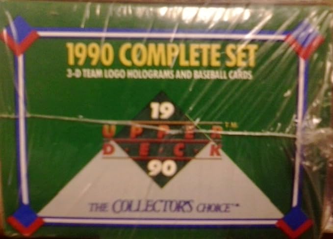 Upperdeck 1990 MLB Baseball Card Collectors Choice Complete Set