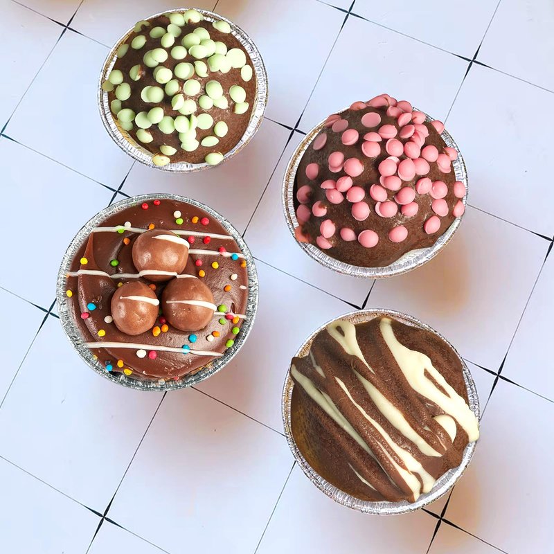 300 Pack Aluminum Foil Ramekin, Disposable Ramekins 4 Oz Aluminum Cupcake Size Perfect Baking Cups Aluminum Ramekins for Souffle & Creme Brulee Baking, Appetizer