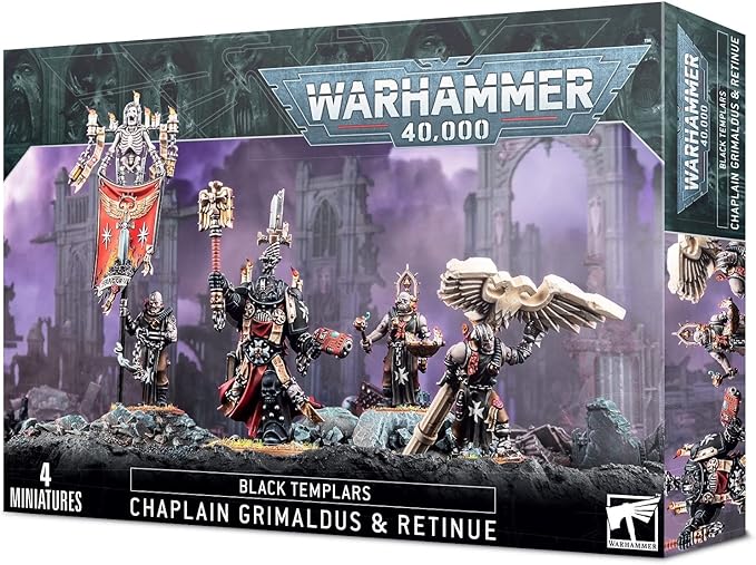 Games Workshop - Warhammer 40000 - Black Templars: Grimaldus & Retinue