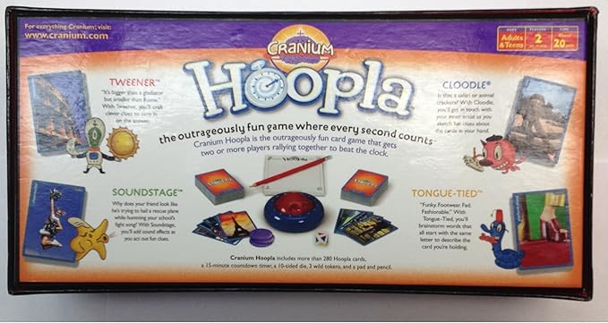 Cranium Hoopla Game