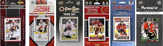 NHL Calgary Flames FLAMES617TS Men's sports related trading cards Brown One Size