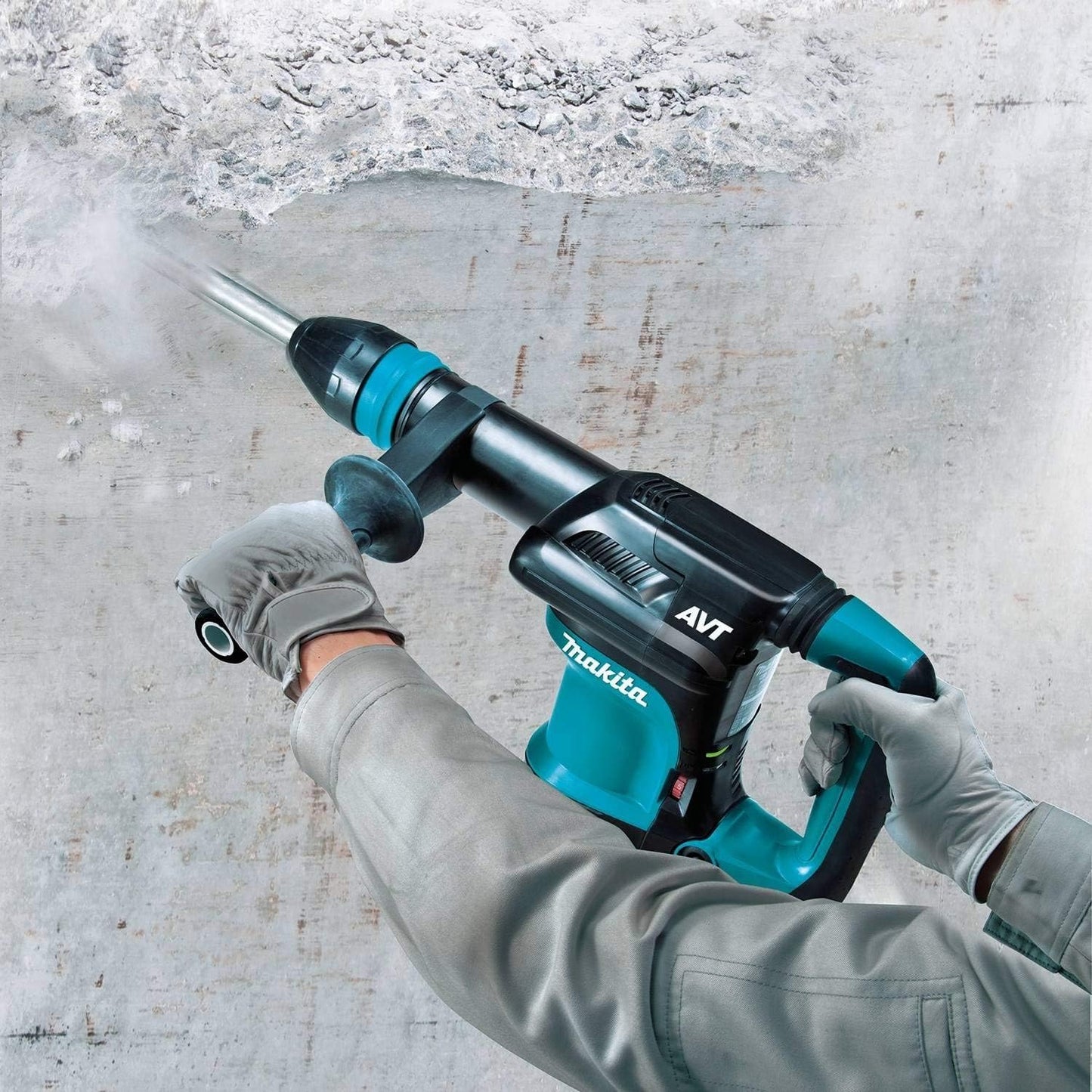 Makita HM0871C 12 lb. AVT® Demolition Hammer, accepts SDS-MAX bits