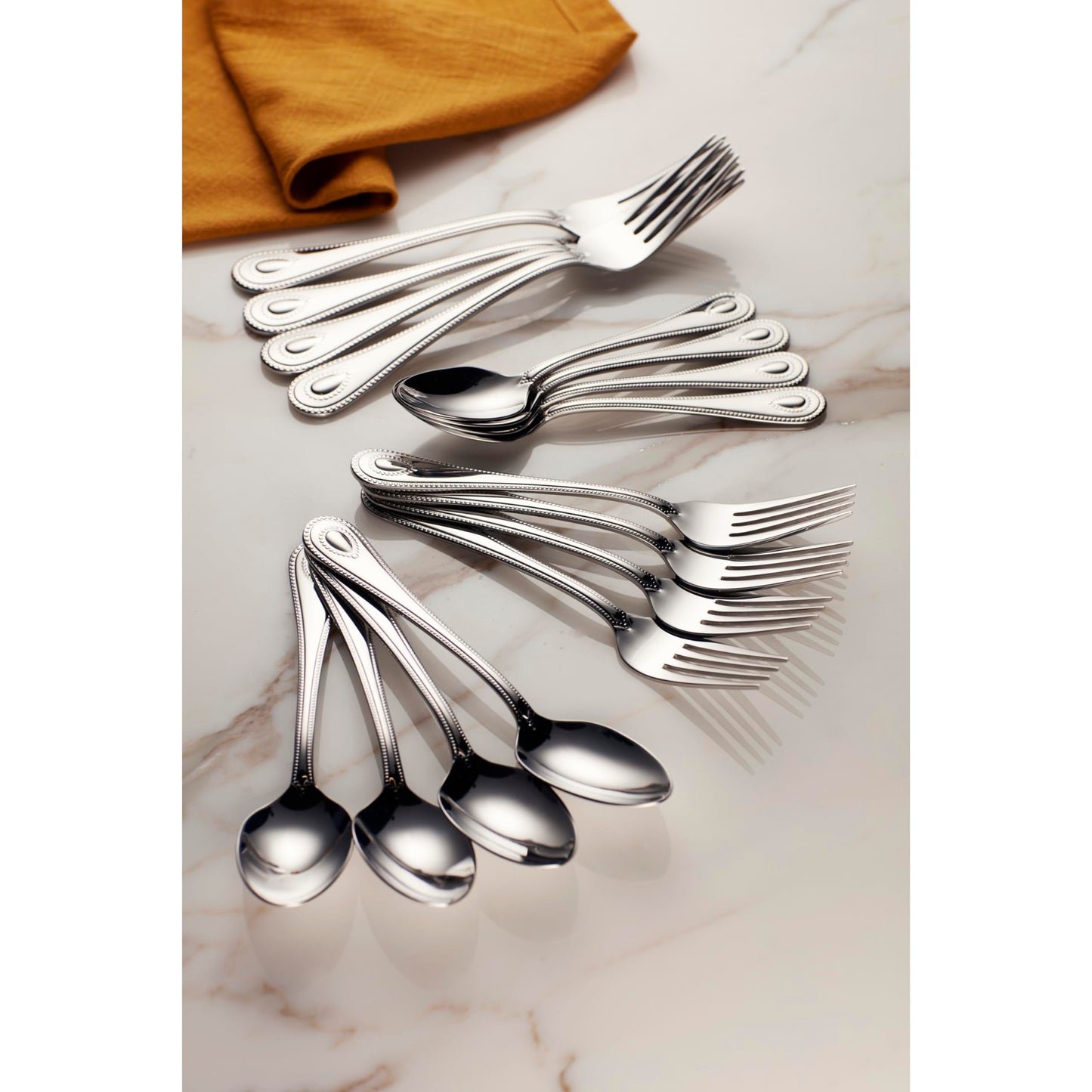 Lenox 894745 French Perle Salad Forks, Set Of 4