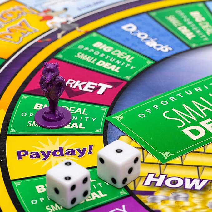 Rich Dad CASHFLOW Board Game Educational Business & Finance Literacy Game Ages 14 & Up - Financial Learning Games for Kids Teens Adults and Family