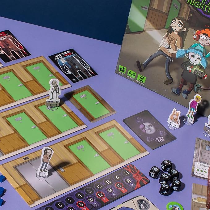 Maestro Media Sally Face: Strange Nightmares Deluxe Edition Board Game - Narrative Mystery Adventure Based on Hit Indie Horror Game for Kids & Adults Ages 13+ 1-5 Players 60 Minute Playtime