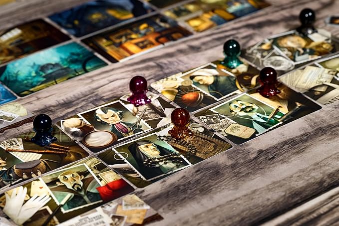 Asmodee Mysterium Board Game (2025 Refresh) - Cooperative Psychic Mystery Game with Updated Components & New Cards Family Fun for Kids & Adults Ages 10+ 3-7 Players 45 Minute Playtime