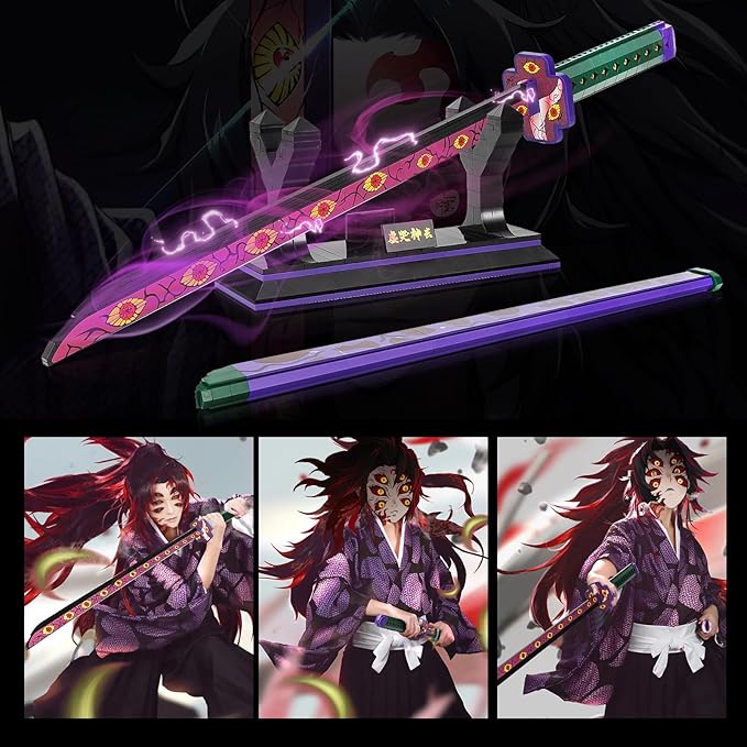 TOY PLAYER Demon Sword Toy Building Set Compatible with Lego with Scabbard and Stand Anime Sword Toy Building Set for Collecting and Gifting (789 Pcs)