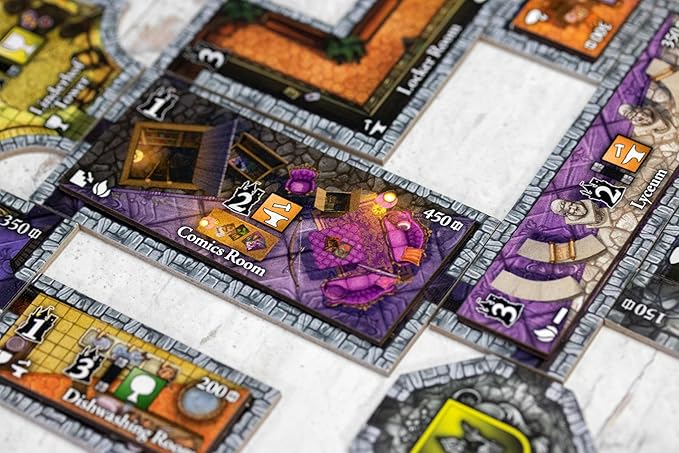 Castles of Mad King Ludwig Expansions – Massive Modular Add-On with Renovations Secret Passages Moats Towers Royal Decrees Swan Tokens & 5th Player Support for Ultimate Castle-Building
