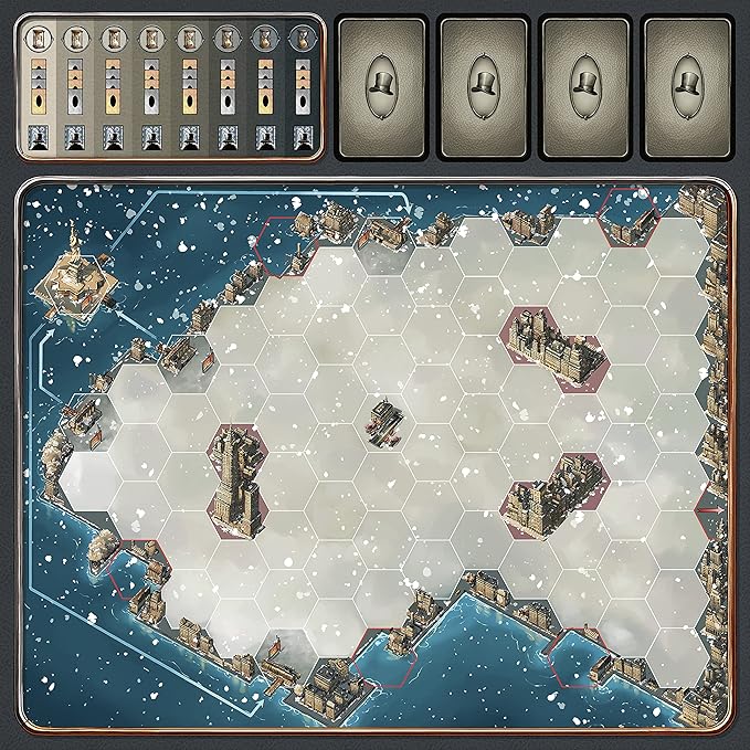 Hurrican Mr. Jack: New York Master a Higher Level in New York Expert Version of the Classic Mr. Jack London 2 Player Game For Ages 14 and up
