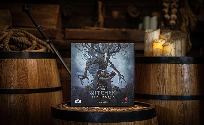 The Witcher Old World Board Game - Competitive Adventure in The Monster-Infested Witcher Universe! Strategy Game for Adults Ages 14+ 1-5 Players 90-150 Minute Playtime Made by Go On Board