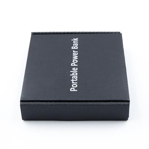 Auskang Slim Power Bank for Travel-5000mAh USB C Portable Charger Built in Cable- Airplane Safe Thin Battery Pack Compatible with iPhone16 15 Devices Samsung Google Pixel Android Phones
