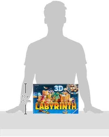 Ravensburger 3D Labyrinth Family Board Game for Kids &amp Adults Age 7 &amp Up - So Easy to Learn &amp Play with Great Replay Value Amazon Exclusive (26113)