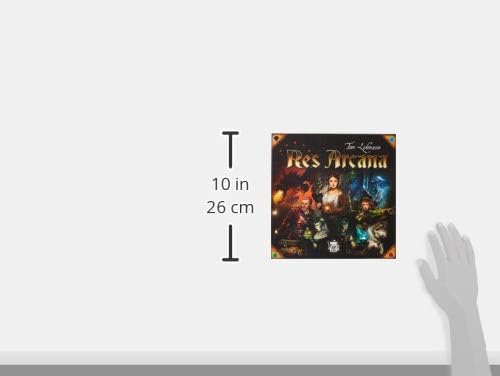 Res Arcana Board Game - The Enchanting World of Mages and Magic! Fantasy Adventure Game Strategy Game for Kids &amp Adults Ages 14+ 2-4 Players 30-60 Min Playtime Made by Sand Castle Games