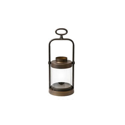Candle Holders Industrial Style Iron Candlestick Retro Ornaments for Weddings, Churches, Halloween, Dining and Home Accessories Decorative Candlestick(Small)