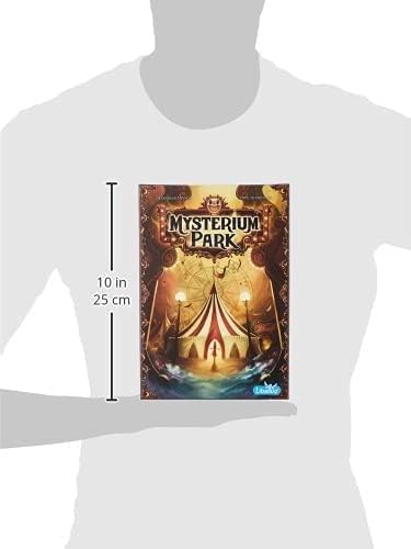 Asmodee Mysterium Park Board Game - Uncover Dark Secrets in a Charming Carnival Setting Cooperative Mystery for Kids &amp Adults Ages 10+ 2-7 Players 28 Minute Playtime