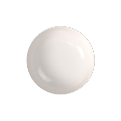 Villeroy & Boch Afina Gourmet Medium Serving Bowl, Premium Porcelain, Made in Germany, Dishwasher and Microwave Safe, 9.5 x 9.5x 3.5 in, Stackable, White