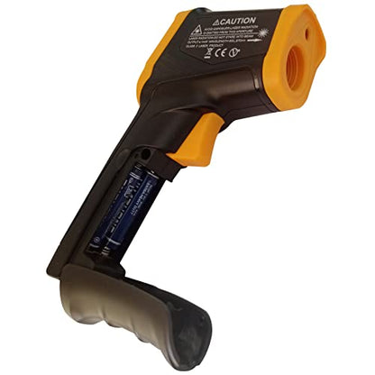 Digital Infrared Thermometer Gun for Cooking,BBQ,Pizza Oven,Ir Thermometer with Backlight,-58℉~932℉(-50℃~500℃) Handheld Non Contact Heat Laser Temperature Gun (Not for Human)