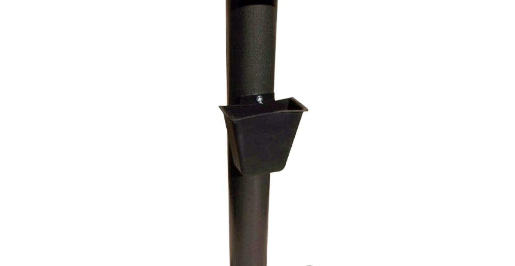 HHIP 8071-0034 Pedestal Stand, For 6", 8" and 10" Bench Grinder (Pack of 1),Black Grey
