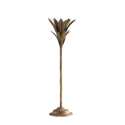Candlesticks Old Retro Wrought Iron Candlestick, Restaurant, Hotel, Table Decoration, Candle Light Dinner Decoration, Candle Holder Decorative Candle Holder(Large)