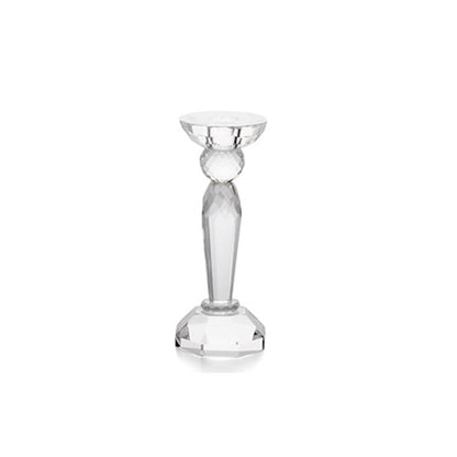 Candlestick Holders Creative Crystal Candlestick Elegant Candle Holder Centerpiece for Wedding, Church, Halloween, Dining, Home Decor Candle Holders(Large)