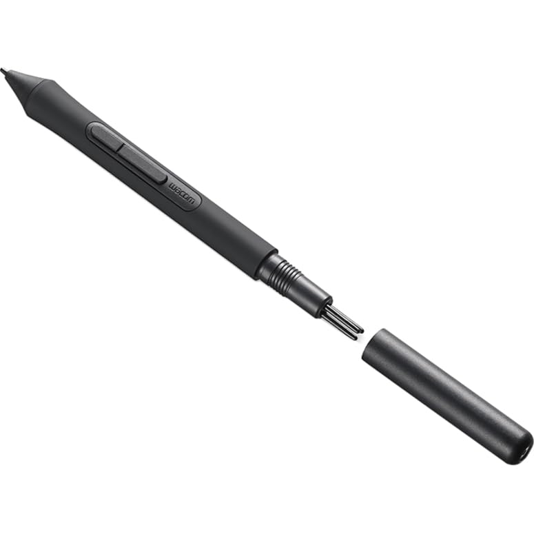 Wacom Intuos Small Bluetooth Graphics Drawing Tablet, 4 Customizable ExpressKeys, Portable for Teachers, Students and Creators, Compatible with Chromebook Mac OS Android and Windows - Black