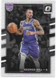 George Hill 2017-18 Donruss Optic Sacramento Kings Card #129