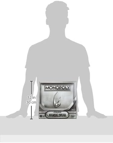 Monopoly: Star Wars The Mandalorian Edition Board Game Inspired by The Mandalorian Season 2 Protect Grogu from Imperial Enemies 2-4 players