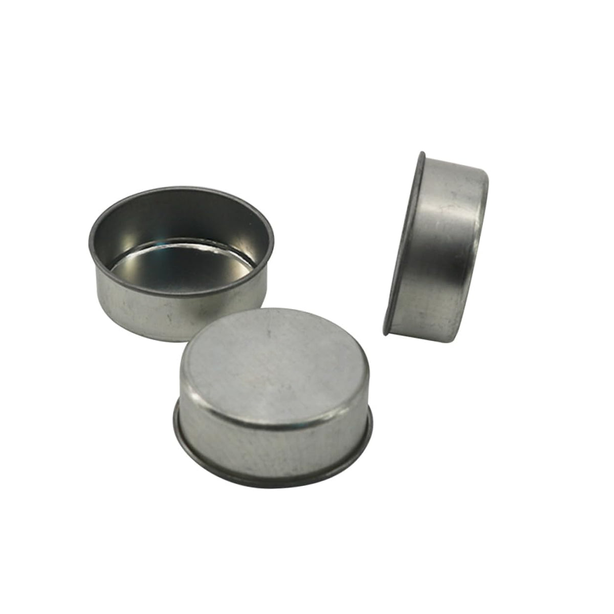 ULDIGI 10pcs Tealight Candle Tins Iron Candlestick Containers for DIY Crafts Skincare