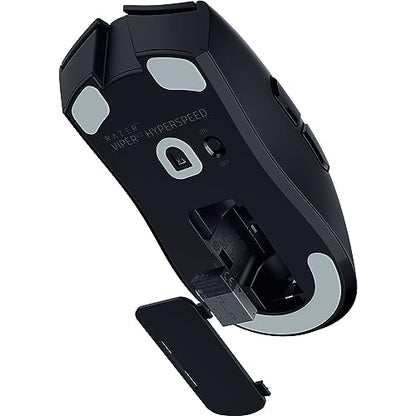 Razer Viper V3 HyperSpeed Wireless Esports Gaming Mouse: 82g Lightweight - Up to 280 Hr Battery - 30K DPI Optical Sensor - Gen-2 Mechanical Switches - 8 Programmable Controls - Classic Black