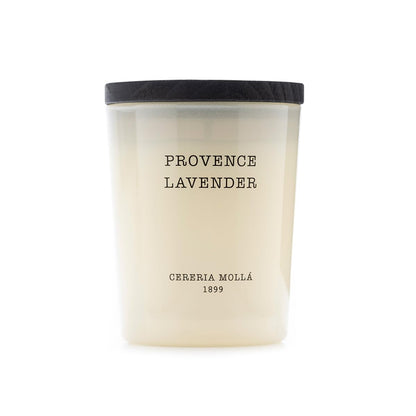 CERERA MOLLA 1899 | Mini Provence Lavender Candle | 70g Aromatic | 20 Hours Burn Time | Natural Fragrances | Recyclable Packaging | Artisan
