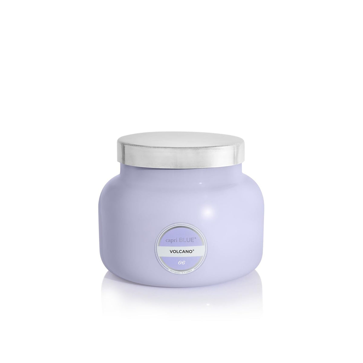 Capri Blue Volcano Scented Candles - Luxury Glass Jar Candles for Home Scented with Tropical Fruit & Sugared Citrus - Soy Wax Blend - Lavender Colored Jar (19 oz)