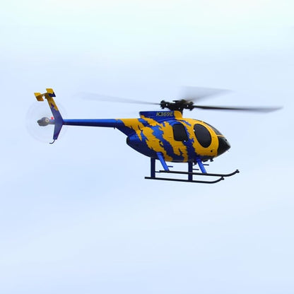 RC ERA C184 MD500 RC Helicopter 2.4G 6-Gyro 4CH Stabilized Helicopter Remote Control Aircraft with Optical Flow Sensor for Adults Enthusiasts