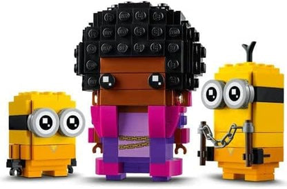 LEGO BricksHeadz Minions 40421 The Rise of Gru - Belle Bottom Kevin and Bob for Ages 3 &amp Up