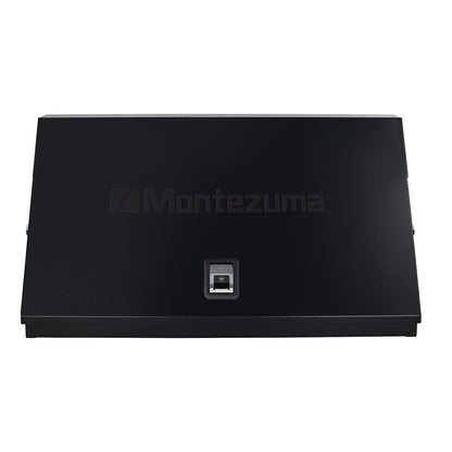 Montezuma DX411B 41" x 18" Heavy Duty Steel Triangle Toolbox (steel, black)