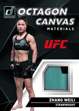 Two 2022 Panini Donruss UFC Sealed Hanger Pack Lot Debut Edition 60 Cards: 2 Packs of 30 Cards