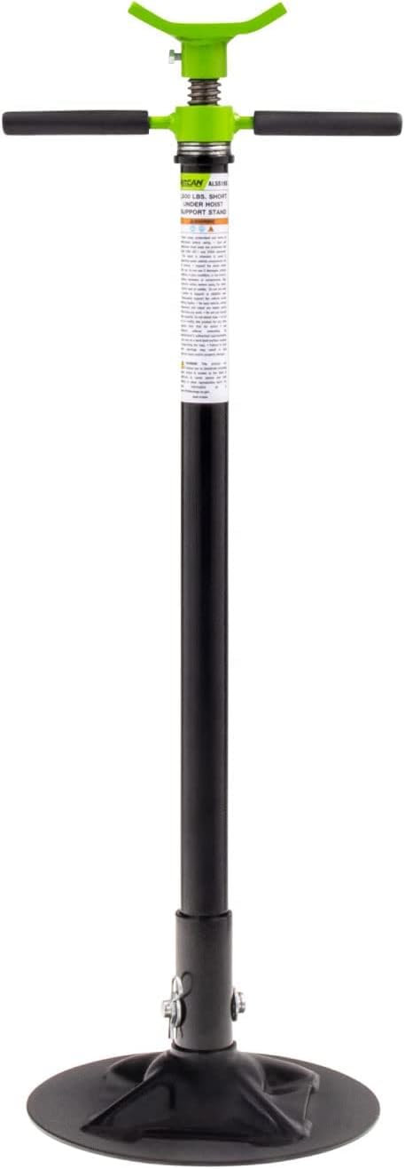 Arcan 1,500 lbs. Short Underhoist Support Stand (ALSS15S)