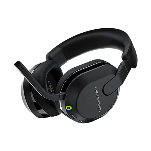 Turtle Beach Stealth 600 Wireless Multiplatform Amplified Gaming Headset for Xbox Series X|S, Xbox One, PC, PS5, PS4, & Mobile – Bluetooth, 80-Hr Battery, Noise-Cancelling Mic – Black